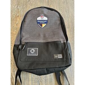 New Era NFL Frankfurt‎ Games 2023 Backpack Gray Black Logo Patch NWOT